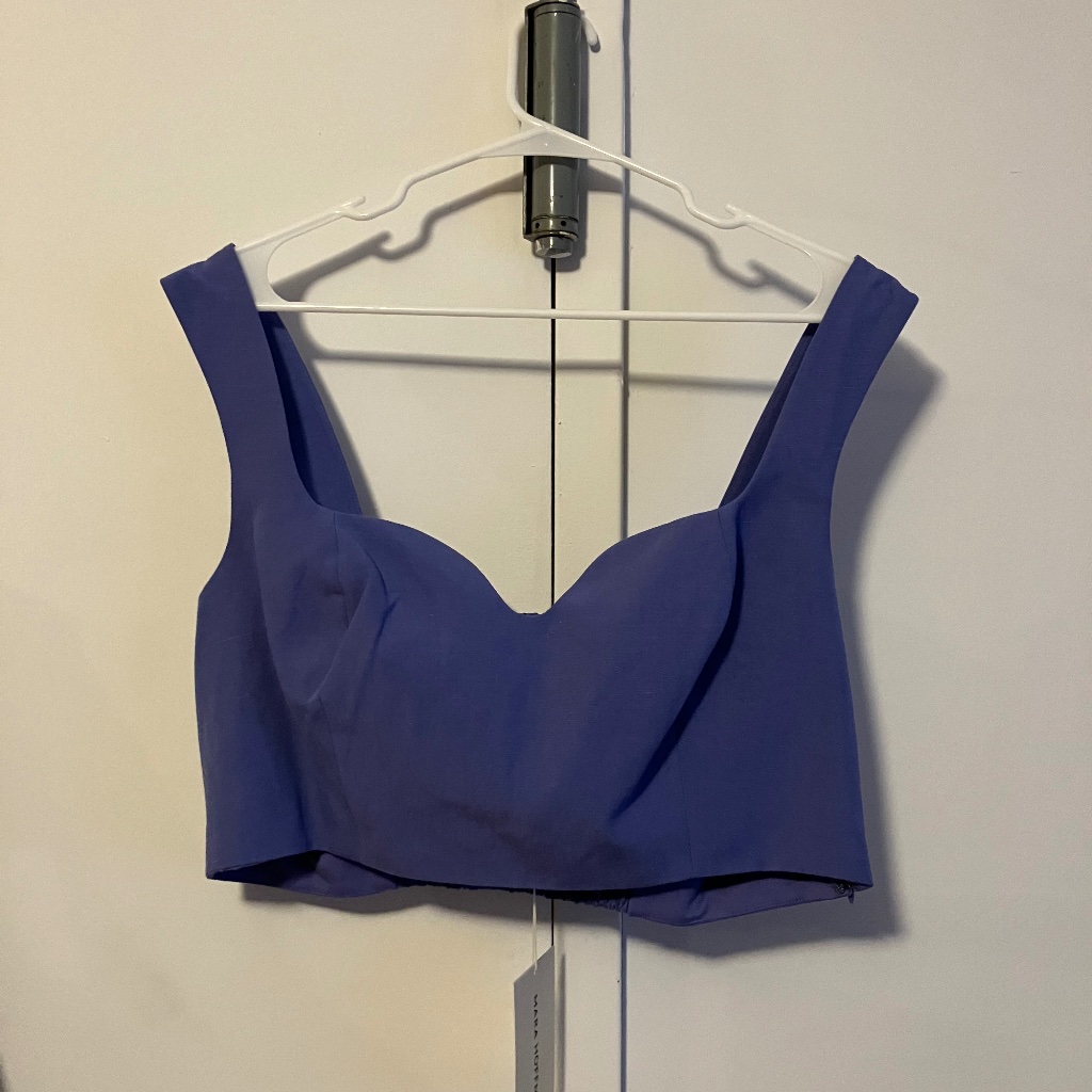 Mara Hoffman Purple Jini Top - Size 16 Nwt